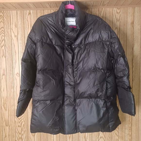 Gentle Herd Duck Down Puffer Coat - Picture 4 of 8
